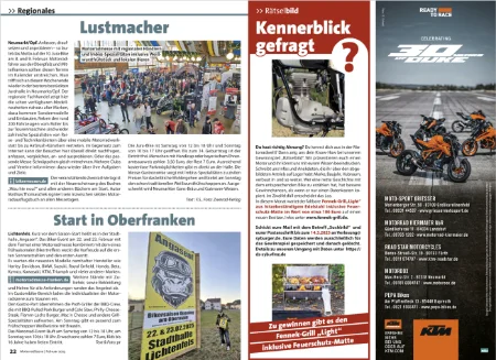 Motorradszene - Ausgabe 02/25